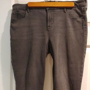 Old Navy Rockstar Grey Stretch Jeans